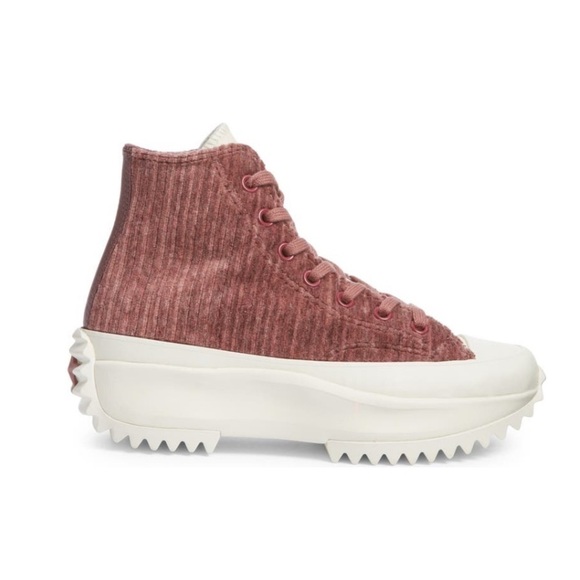 Converse Run Star Hike High Top platform sneaker in corduroy Size: 7.5 - Picture 5 of 6
